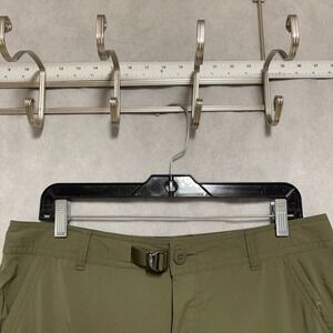 Rei Shorts Women 12 Green Co op Performance Belt Cargo Outdoor Relaxed Trailmade